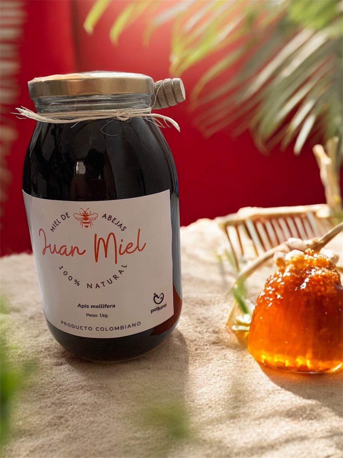 1 kilo de miel de abejas